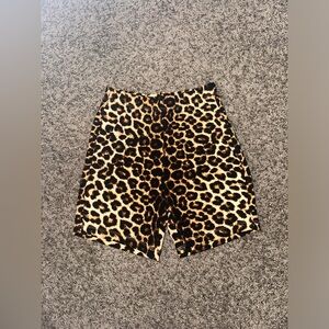 PRINCESS POLLY Cheetah biker shorts